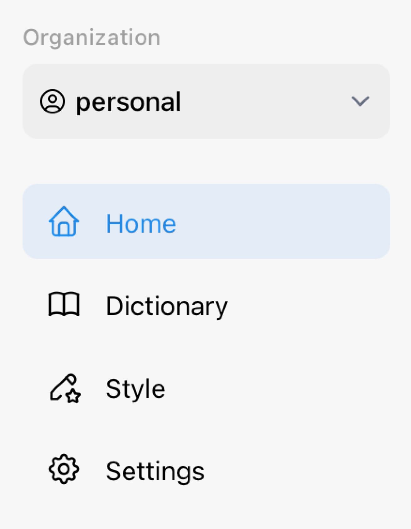 Soniox desktop app tabs